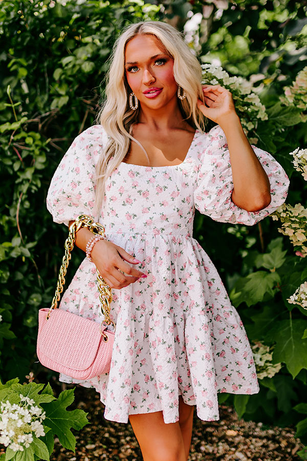 Making Joy Floral Mini Dress Making Joy Floral Mini Dress