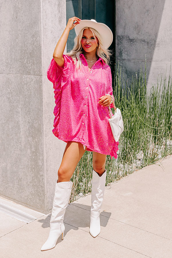 sequins shirt dress West Side Sparkle Sequin Tunic Top – Impressions Online Boutique