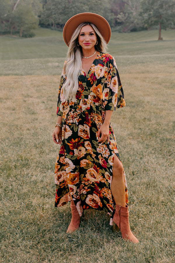 Room To Bloom Floral Maxi Dress Room To Bloom Floral Maxi Dress
