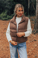 Venture Out Puffer Vest in Beige  Fall fashion outfits, Outfits