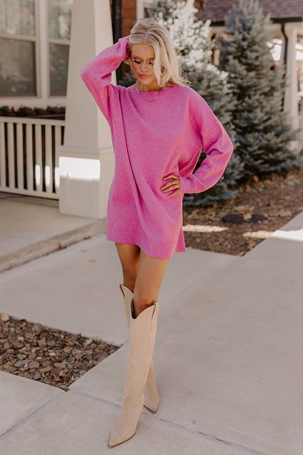 Kick It With Me Sweater Dress Kick It With Me Sweater Dress