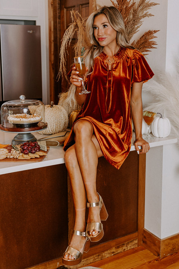 Modern Marvel Velvet Mini Dress In Rust Impressions Online Boutique Modern Marvel Velvet Mini Dress In Rust Impressions Online Boutique
