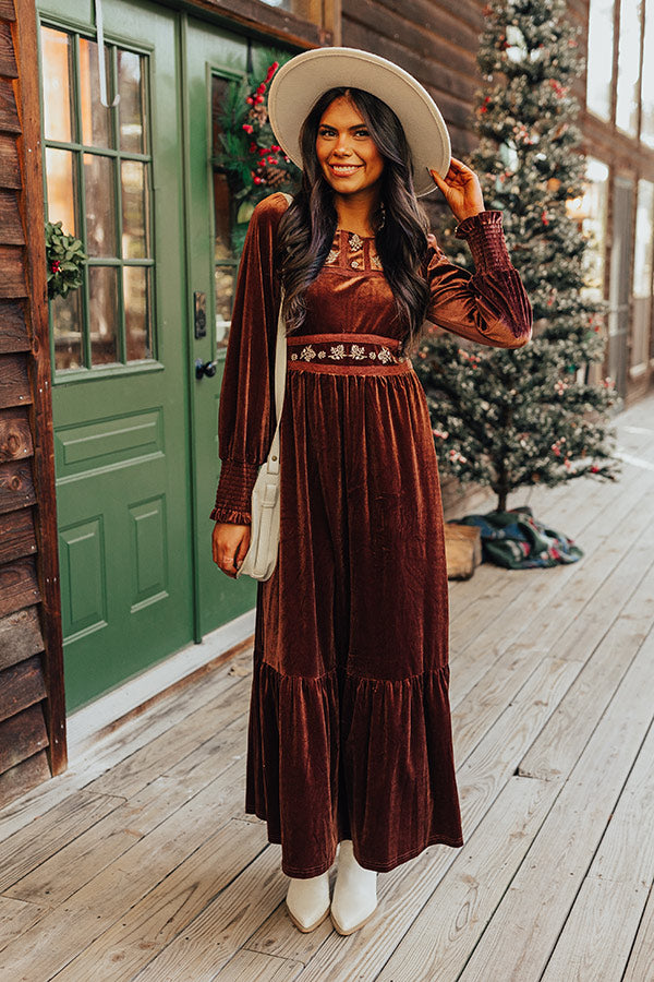 Autumn Date Night Velvet Embroidered Maxi Impressions Online Boutique Autumn Date Night Velvet Embroidered Maxi Impressions Online Boutique