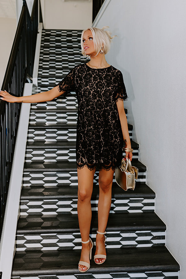 Dearest Memory Lace Dress in Black Dearest Memory Lace Dress in Black