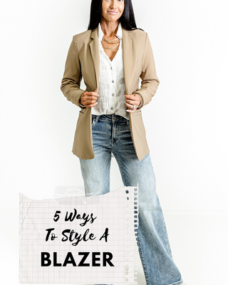 5 Ways To Style A Blazer - Impressions Online Boutique