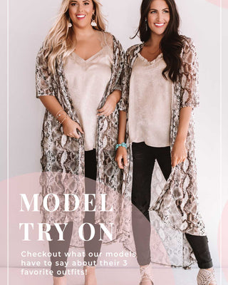 Model Try-On Session : Emma, Savannah & Brittany! Get the scoop on their favorites! - Impressions Online Boutique