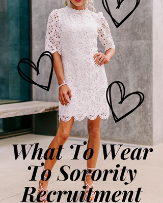 What To Wear for Each Round of Sorority Recruitment - Impressions Online Boutique