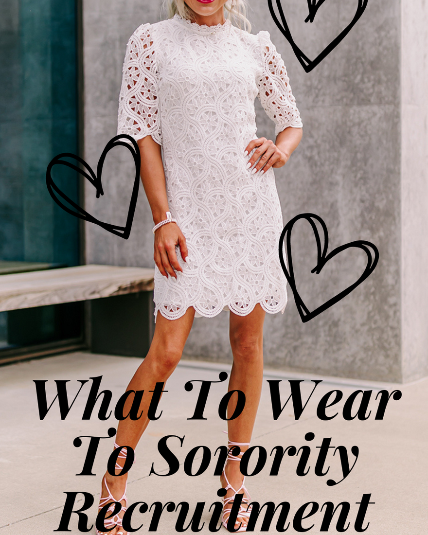 What To Wear for Each Round of Sorority Recruitment - Impressions Online Boutique