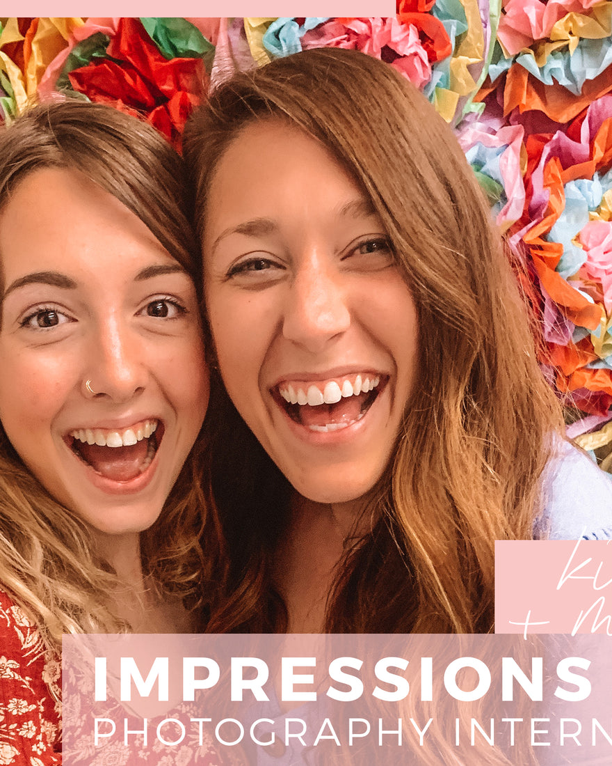 Impressions HQ: Blog Takeover- Photography Interns - Impressions Online Boutique