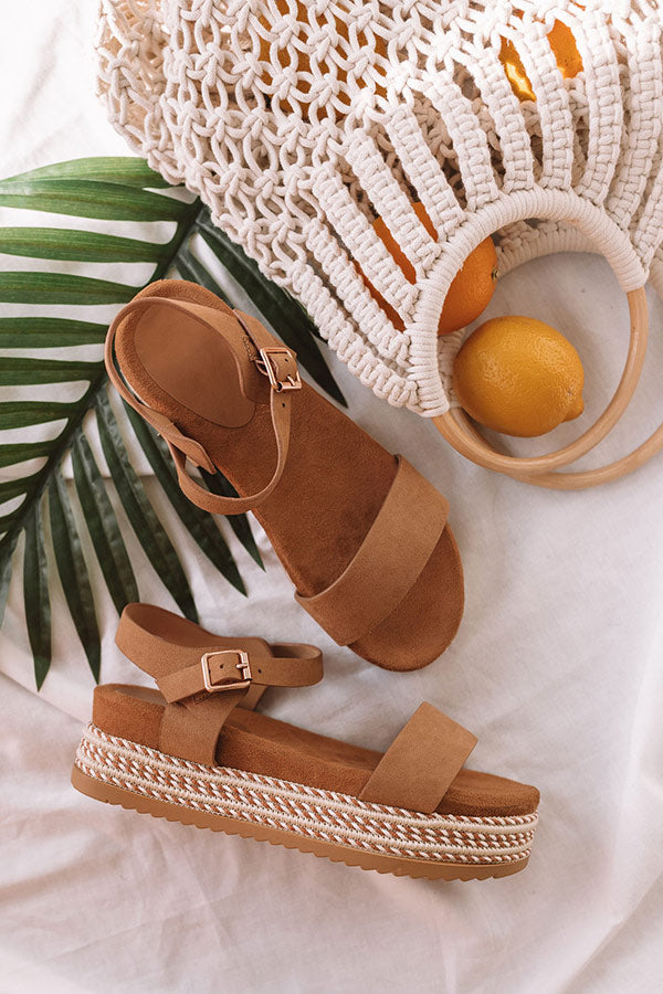 The Evalina Espadrille In Iced Latte Image - 1