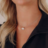 Kendra Scott Elisa Silver Pendant Necklace in White Pearl Image - 1