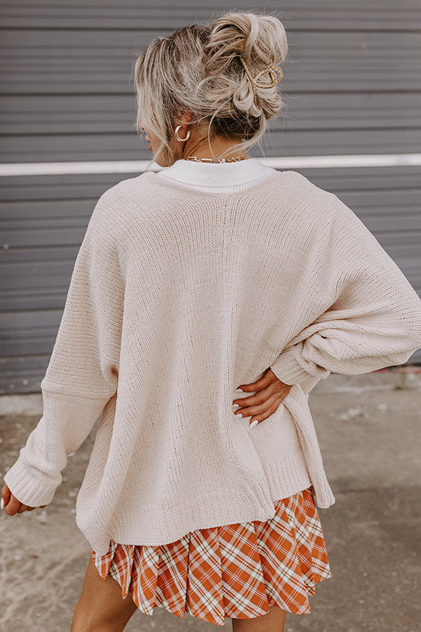 Journey Home Knit Cardigan in Cream