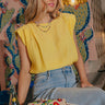 Well Curated Top In Yellow Image - 1