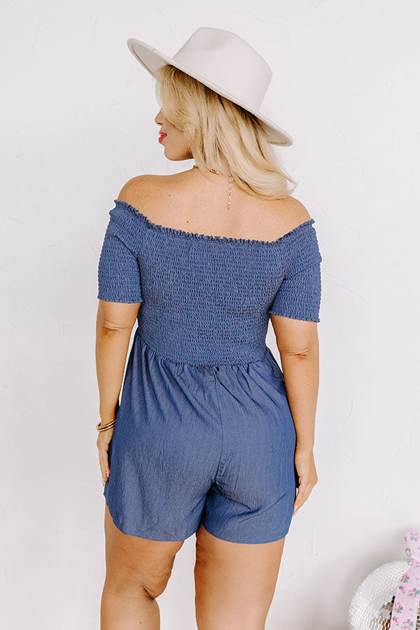 Veranda Moment Smocked Romper Curves