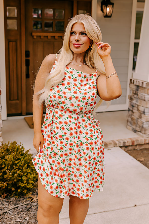 Weekly Plan Floral Dress Curves