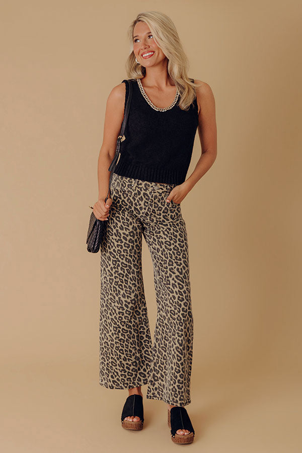 Truly Talented Knit Top In Black Image - 2