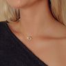 Kendra Scott Elisa Gold Pendant Necklace in Dichroic Glass Image - 1