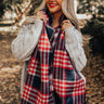 Pumpkin Patch Please Plaid Scarf Image - 1