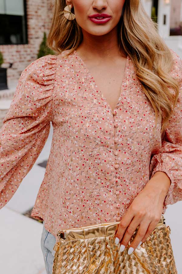 Sweet Stolen Moments Shift Top In Pink • Impressions Online Boutique