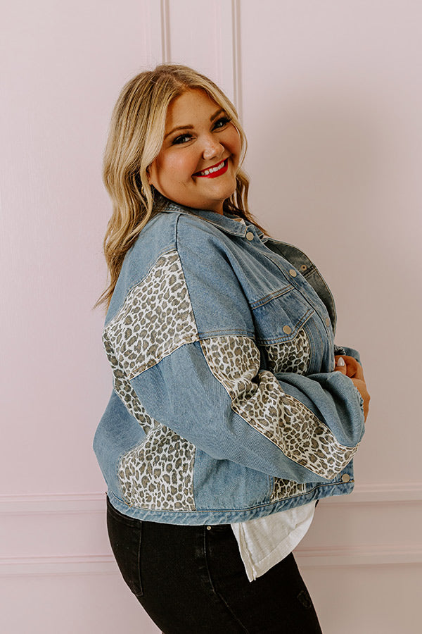 The Elain Denim Jacket Curves