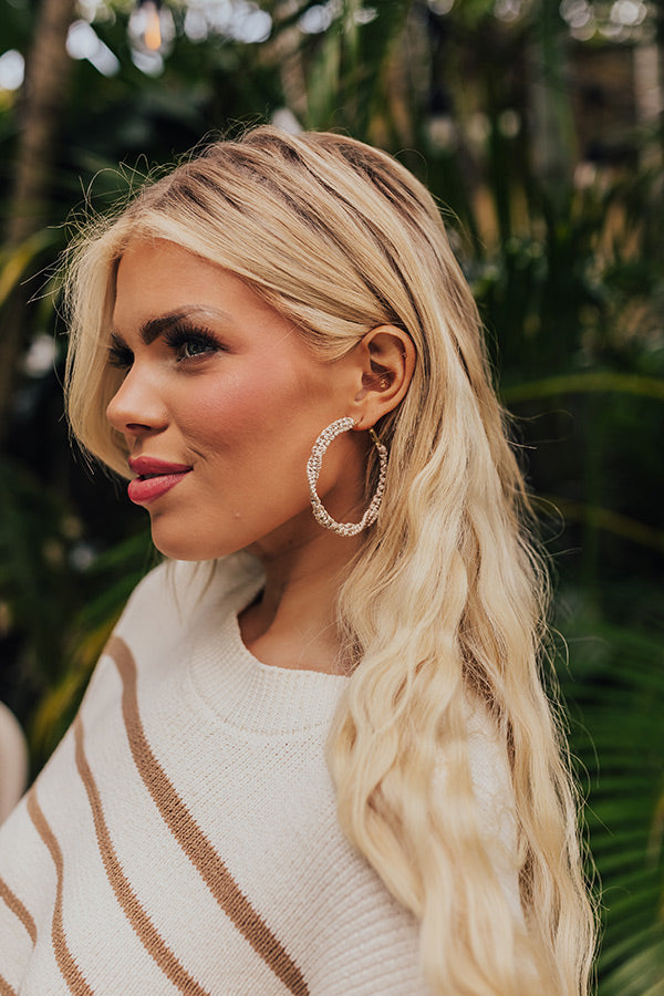 Boho In Soho Hoop Earrings