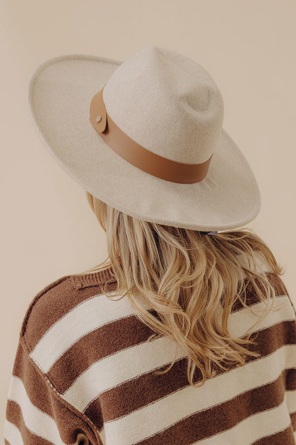Sweetheart In The City Fedora In Birch Image - 2