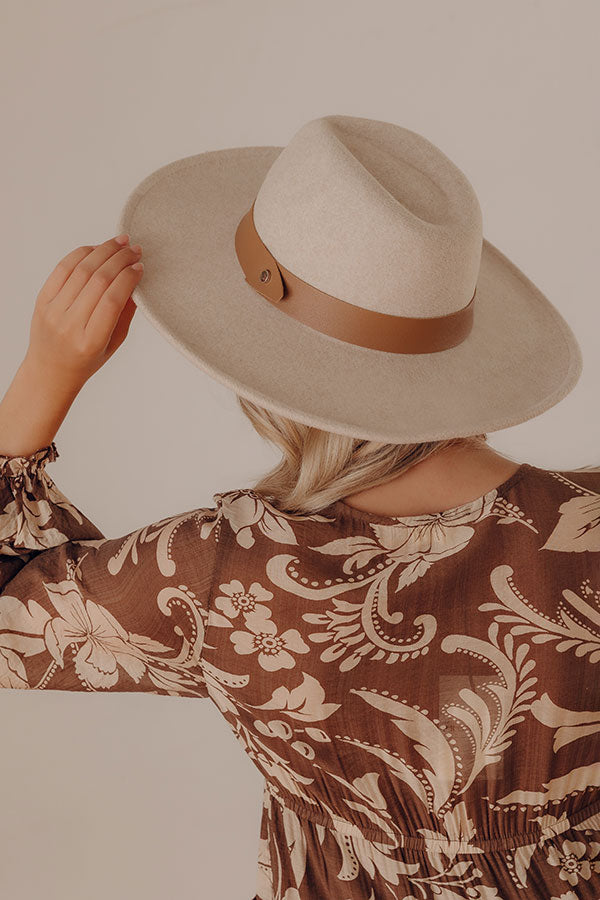 Sweetheart In The City Fedora In Birch