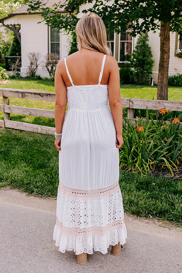 Falling For Bali Eyelet Maxi