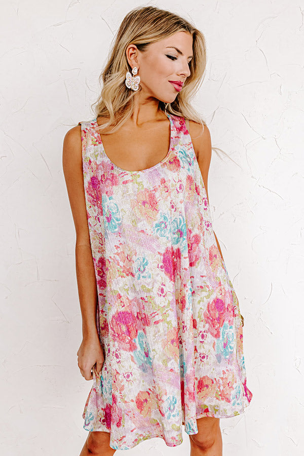 Double Date Shift Dress In Pink