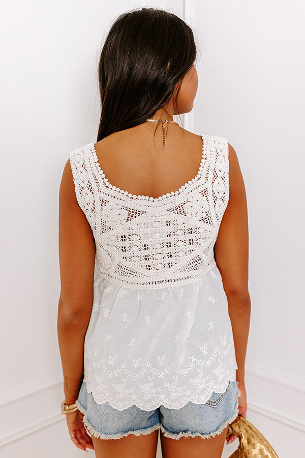 Love Nest Crochet Top