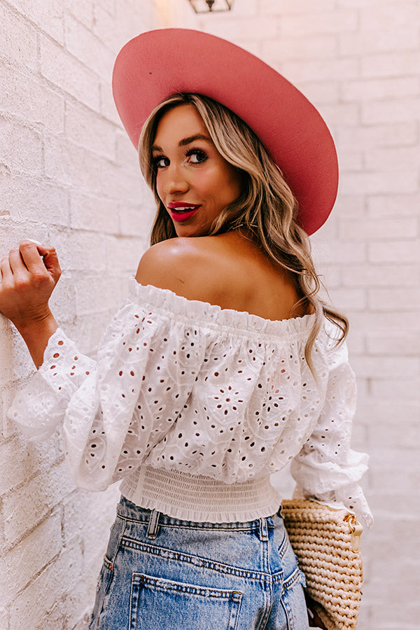 Love Out Loud Eyelet Top
