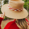 Casual Lake Weekend Raffia Fedora Image - 1