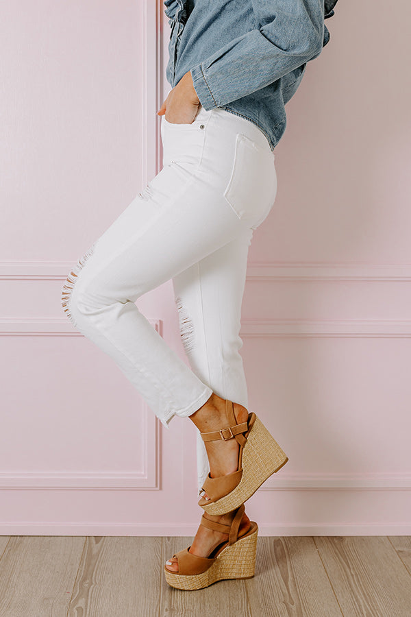 KanCan The Dollie High Waist Distressed Jean