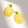 Citrus Sweet Beaded Earrings