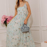 Island Vacay Maxi Dress in Aqua Image - 1