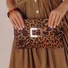 Think Pretty Leopard Clutch Image - 1