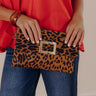 Think Pretty Leopard Clutch Image - 1