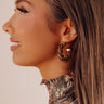 Feeling Confident Hoop Earrings Image - 1