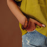 Everyday Excitement Bangle Bracelet Set In Tortoiseshell Image - 1