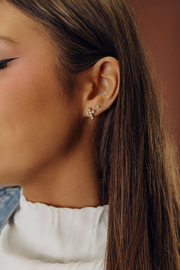Close To Me Earrings In Gold