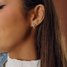 Close To Me Earrings In Gold Image - 1
