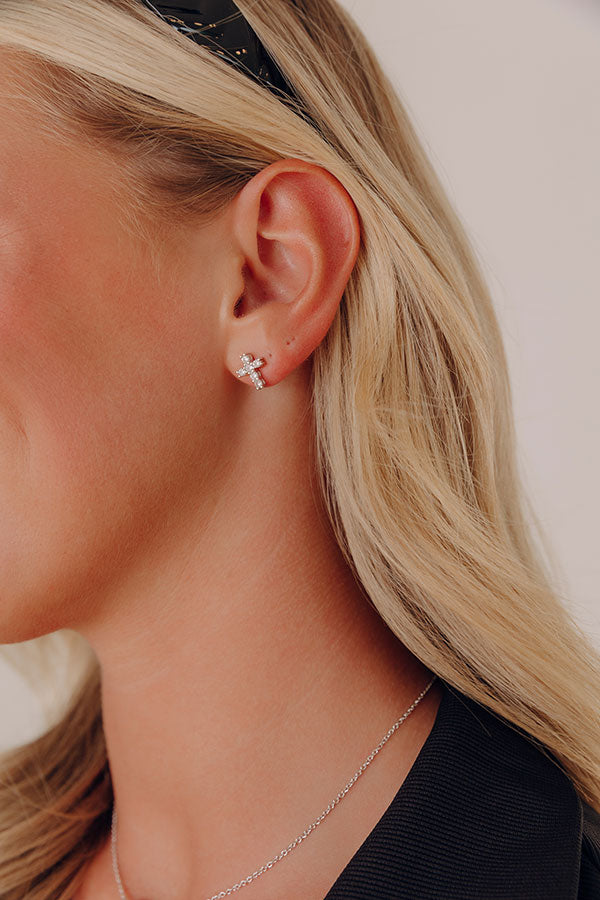 Close To Me Earrings In Silver