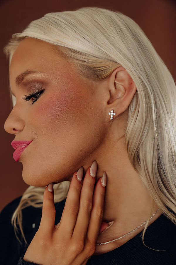 Close To Me Earrings In Silver