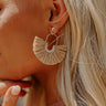 Made In The Shade Earrings In Tan Image - 1
