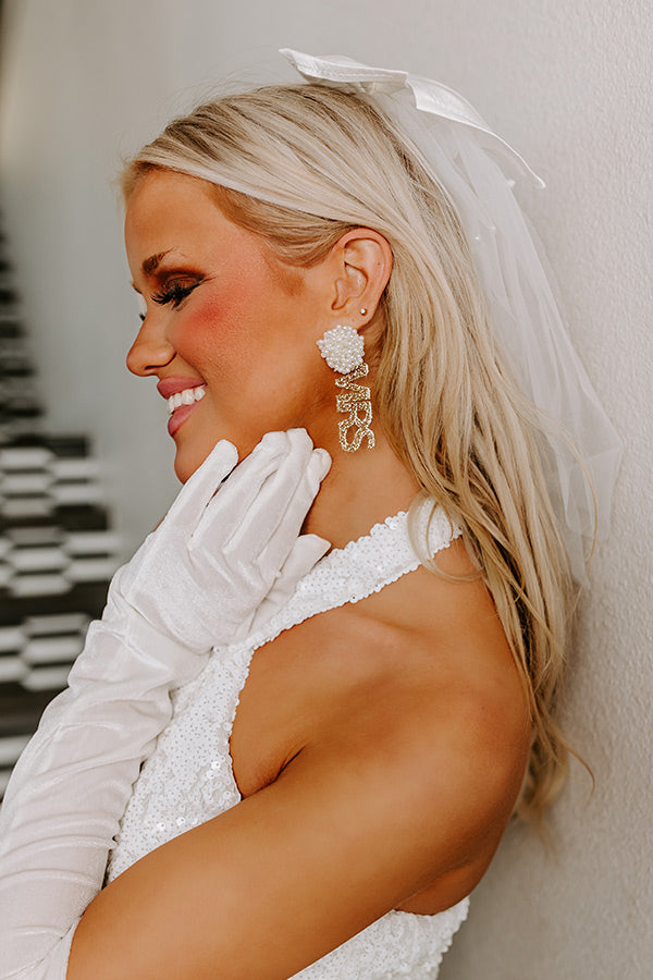 The Mrs. Earrings In Gold