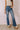  denim medium wash The Patisserie High Waist Distressed Flare 