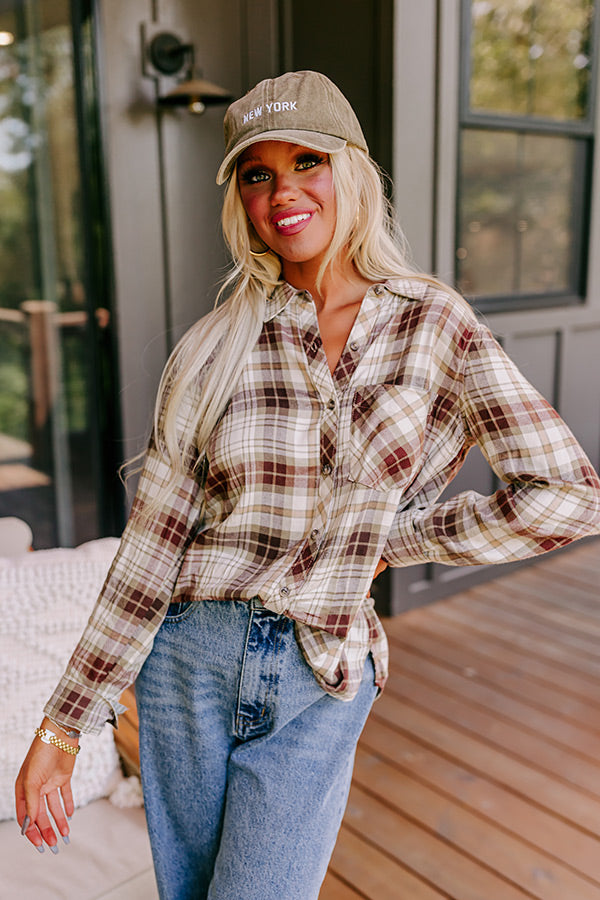 Bonfire Babe Flannel