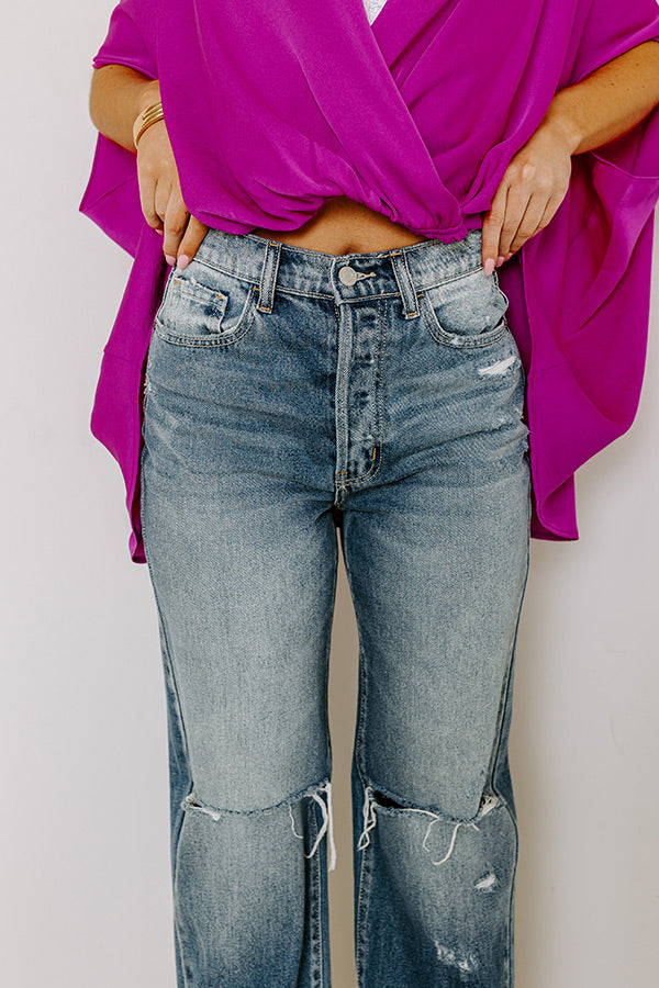 The Bounty High Waist Distressed Jean