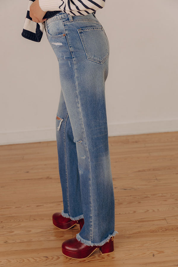 The Bounty High Waist Distressed Jean Image - 4