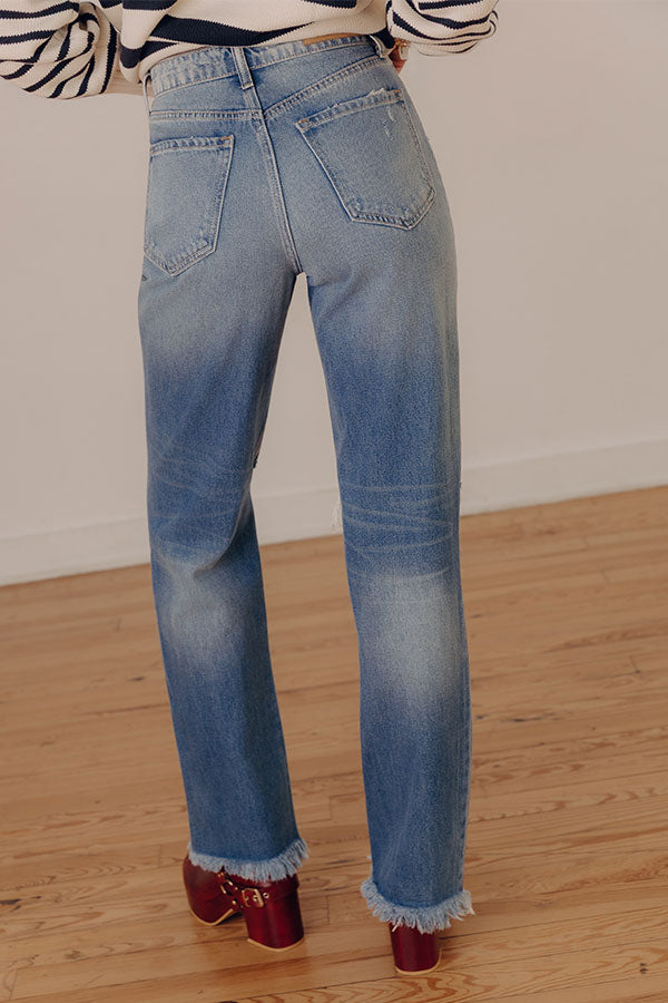 The Bounty High Waist Distressed Jean Image - 3
